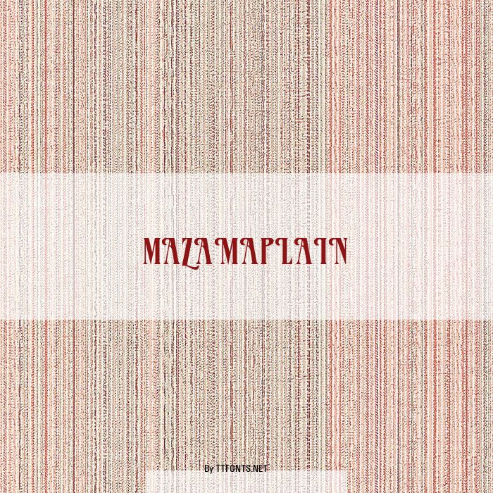 MazamaPlain example