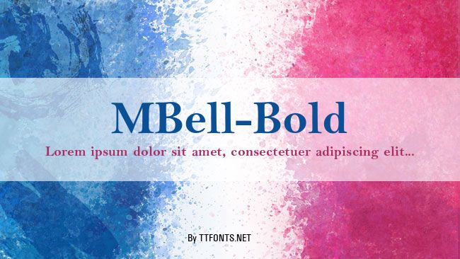 MBell-Bold example