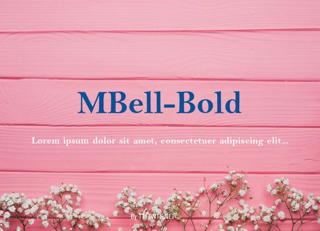 MBell-Bold example