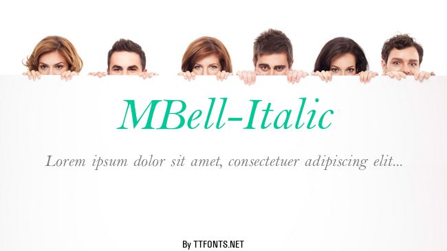 MBell-Italic example