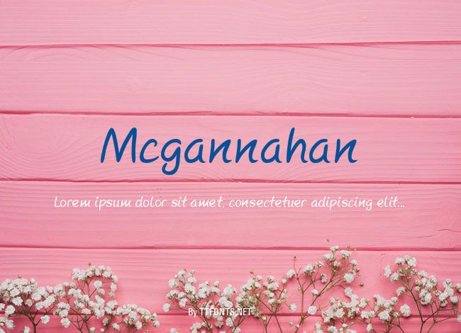 Mcgannahan example