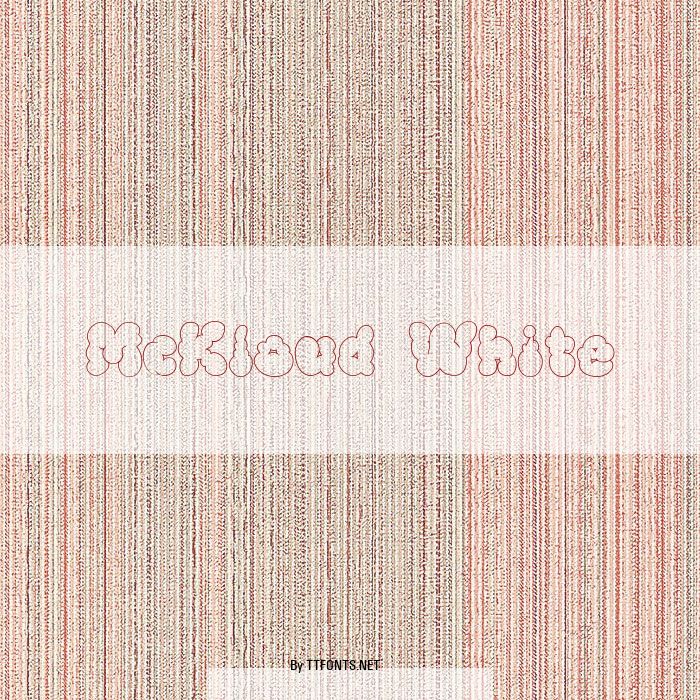 McKloud White example