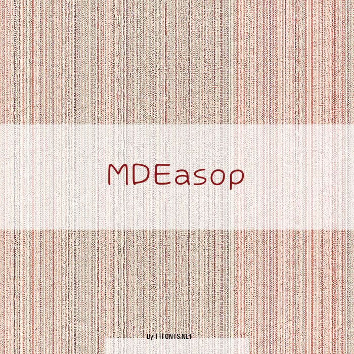 MDEasop example