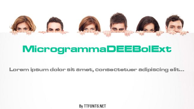 MicrogrammaDEEBolExt example