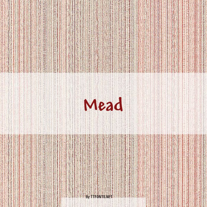 Mead example