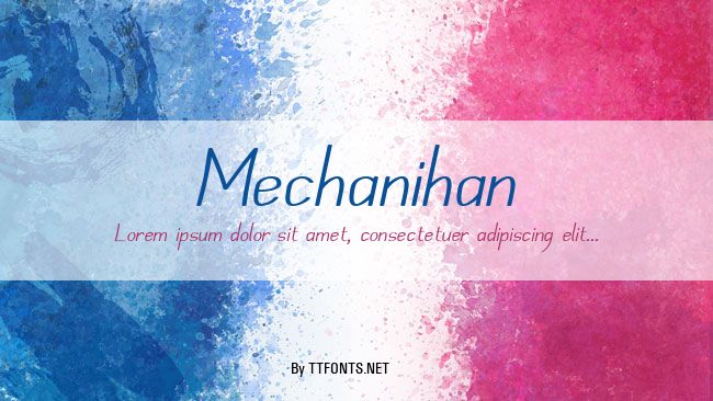 Mechanihan example
