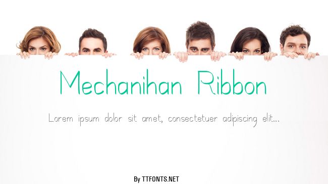 Mechanihan Ribbon example