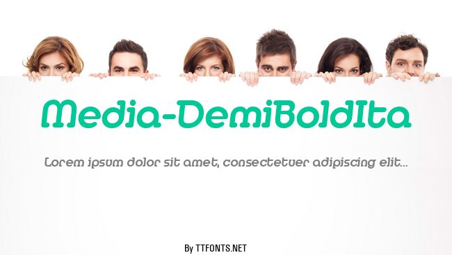 Media-DemiBoldIta example