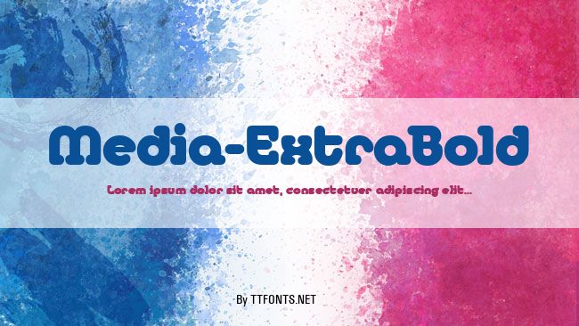 Media-ExtraBold example
