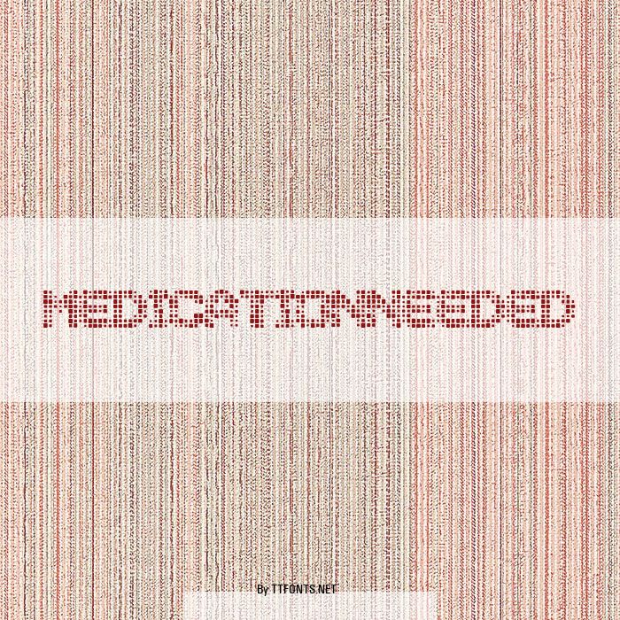 MedicationNeeded example