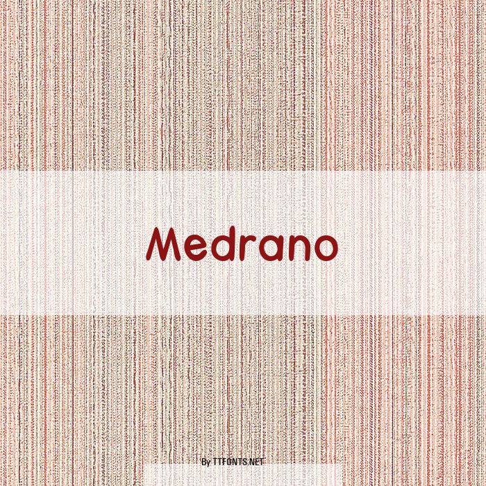 Medrano example