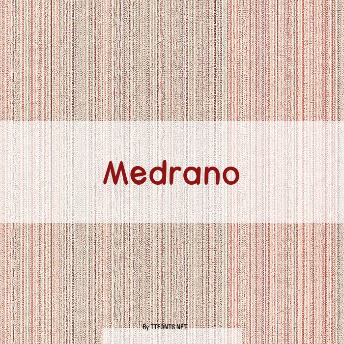 Medrano example
