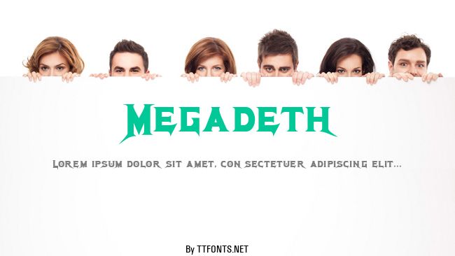 Megadeth example