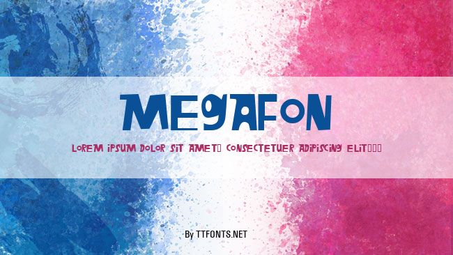 Megafon example