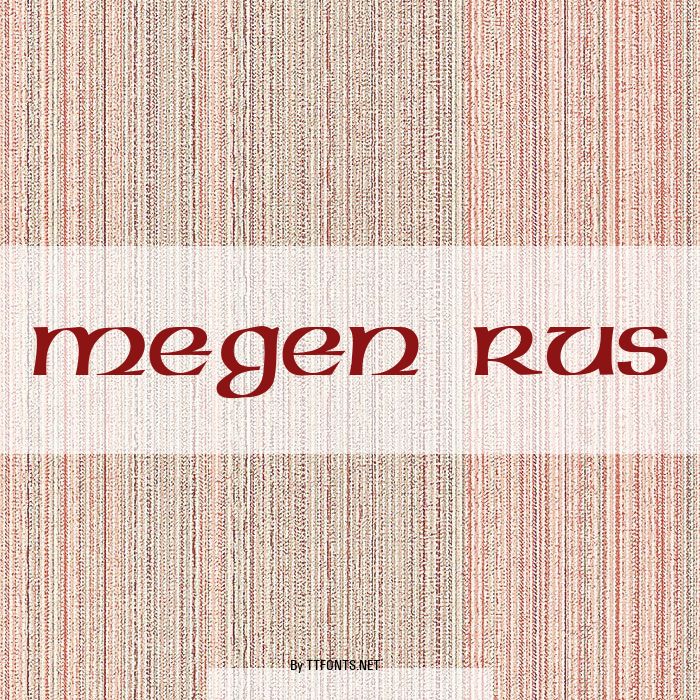 Megen Rus example