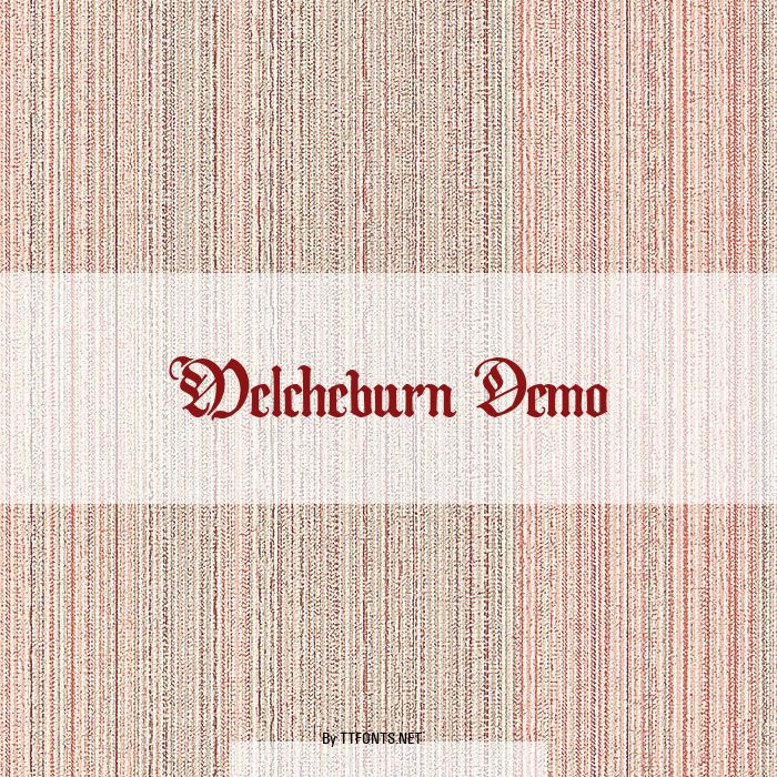 Melcheburn Demo example