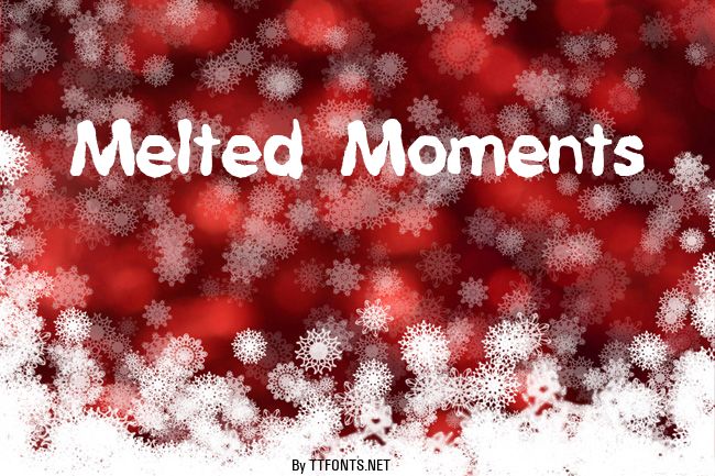 Melted Moments example
