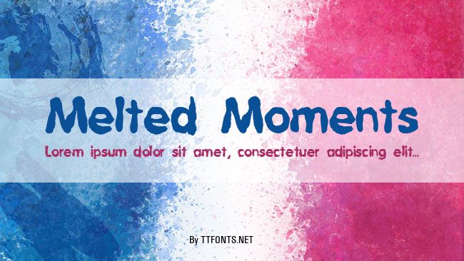 Melted Moments example