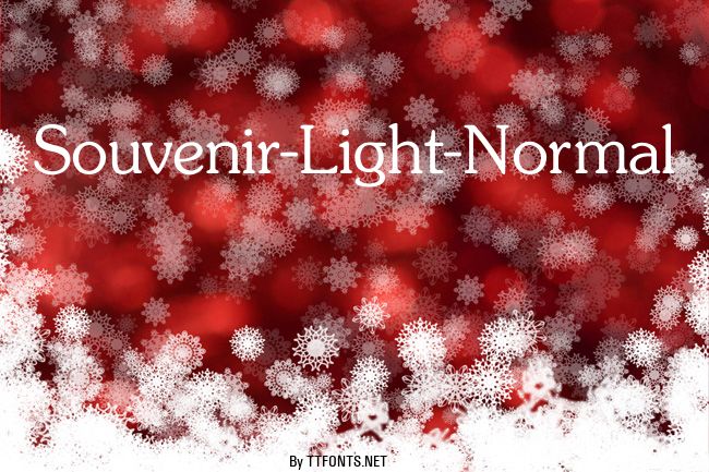 Souvenir-Light-Normal example
