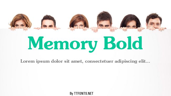 Memory Bold example