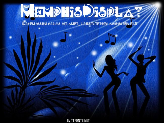 MemphisDisplay example