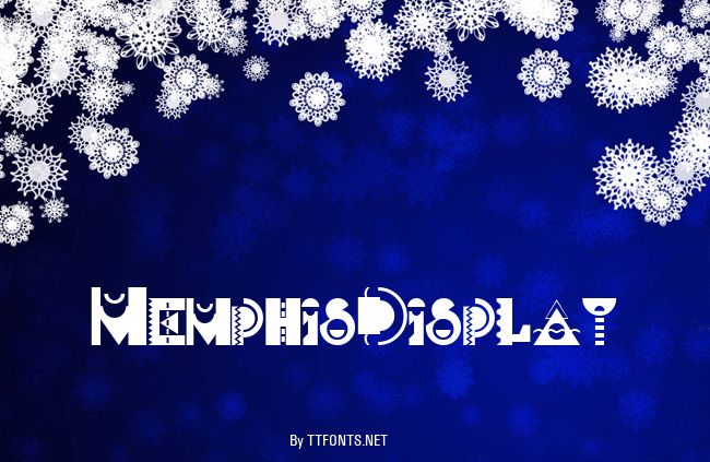 MemphisDisplay example
