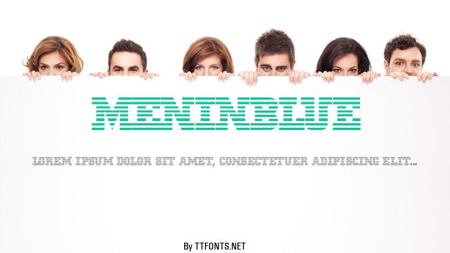 MeninBlue example