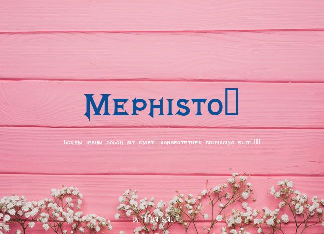 Mephisto! example