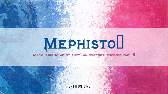 Mephisto! example