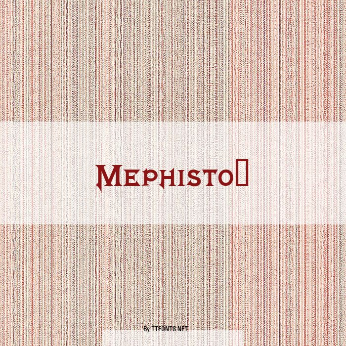Mephisto! example