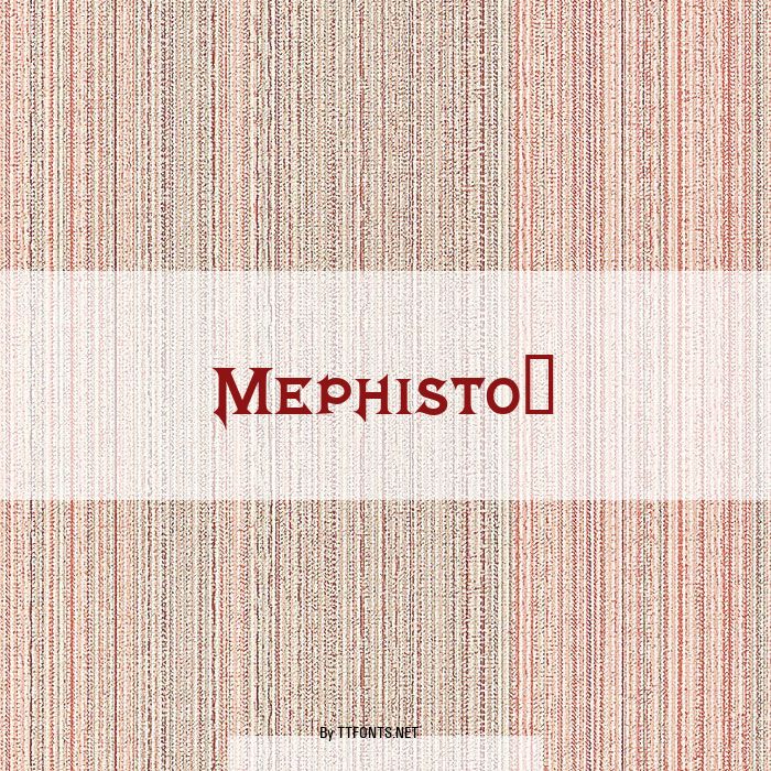 Mephisto! example