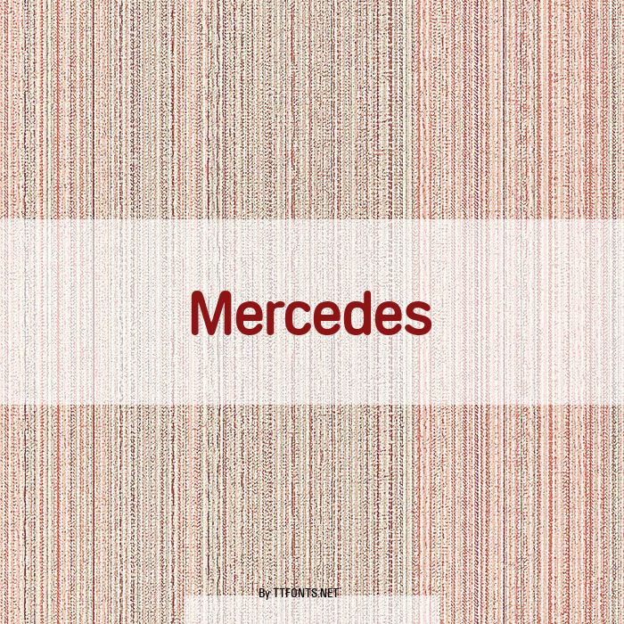 Mercedes example