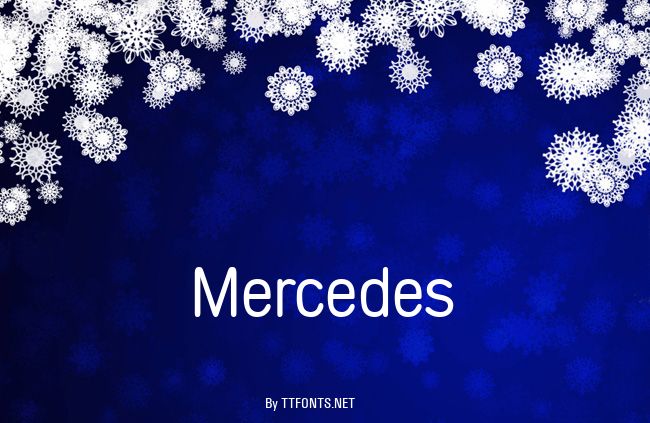 Mercedes example