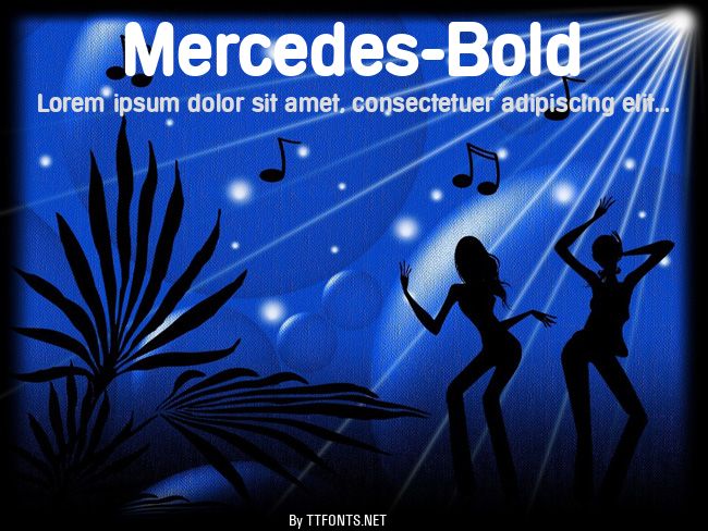 Mercedes-Bold example