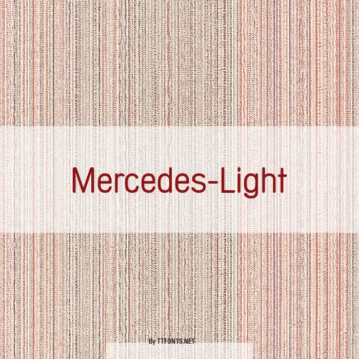Mercedes-Light example