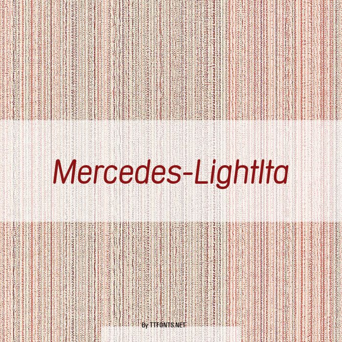 Mercedes-LightIta example