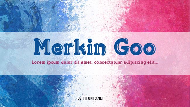Merkin Goo example