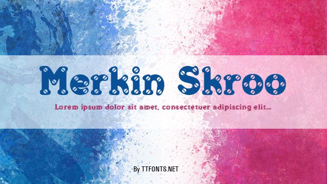 Merkin Skroo example