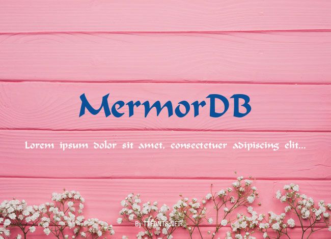 MermorDB example