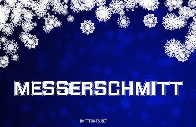 MESSERSCHMITT example