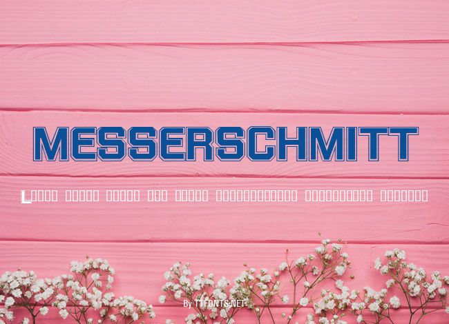 MESSERSCHMITT example