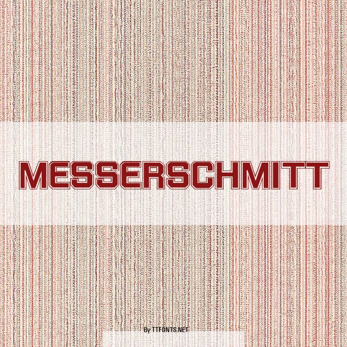 MESSERSCHMITT example