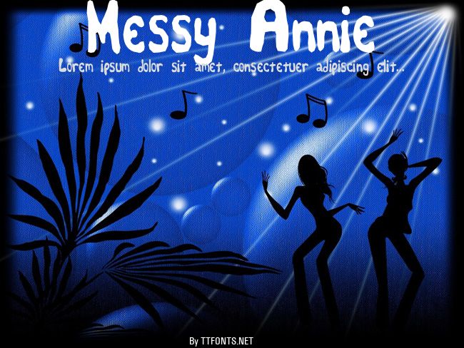 Messy Annie example