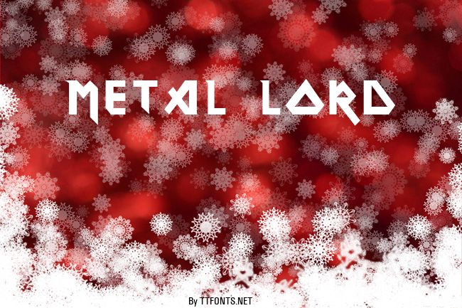 Metal Lord example