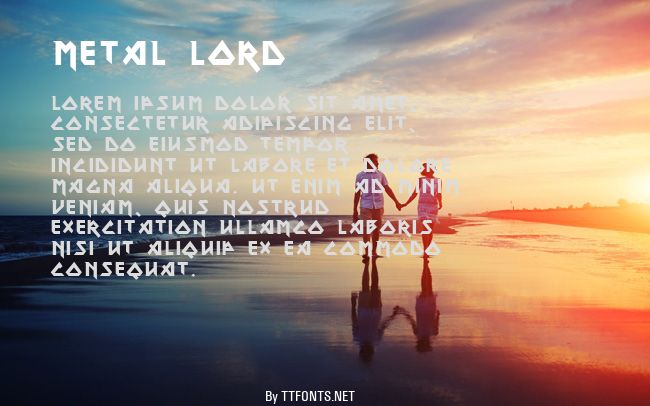 Metal Lord example