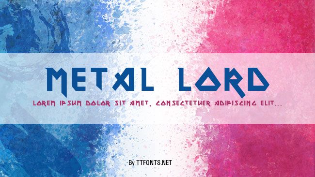 Metal Lord example