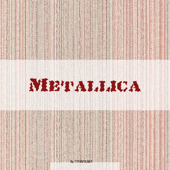Metallica example