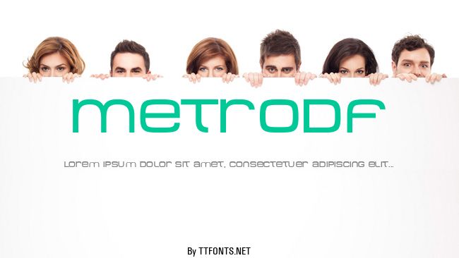 MetroDF example