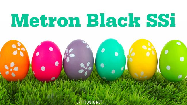 Metron Black SSi example