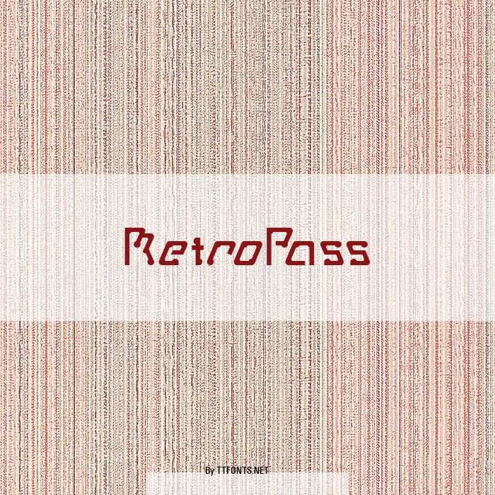 MetroPass example